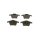 BOSCH 0 986 494 102 Bremsbelagsatz, Scheibenbremse
