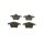 BOSCH 0 986 494 102 Bremsbelagsatz, Scheibenbremse
