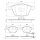 BOSCH 0 986 494 103 Bremsbelagsatz, Scheibenbremse