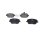 BOSCH 0 986 494 105 Bremsbelagsatz, Scheibenbremse