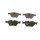 BOSCH 0 986 494 117 Bremsbelagsatz, Scheibenbremse