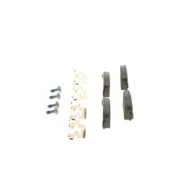 BOSCH 0 986 494 126 Bremsbelagsatz, Scheibenbremse