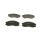BOSCH 0 986 494 138 Bremsbelagsatz, Scheibenbremse