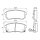 BOSCH 0 986 494 145 Bremsbelagsatz, Scheibenbremse