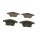 BOSCH 0 986 494 149 Bremsbelagsatz, Scheibenbremse