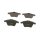 BOSCH 0 986 494 149 Bremsbelagsatz, Scheibenbremse
