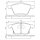 BOSCH 0 986 494 149 Bremsbelagsatz, Scheibenbremse