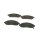 BOSCH 0 986 494 151 Bremsbelagsatz, Scheibenbremse