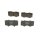 BOSCH 0 986 494 153 Bremsbelagsatz, Scheibenbremse