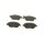 BOSCH 0 986 494 157 Bremsbelagsatz, Scheibenbremse