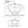 BOSCH 0 986 494 164 Bremsbelagsatz, Scheibenbremse