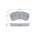 BOSCH 0 986 494 194 Bremsbelagsatz, Scheibenbremse