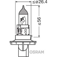ams-OSRAM 9008 Glühlampe, Fernscheinwerfer