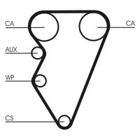 CONTINENTAL CTAM CT708K1 Zahnriemensatz