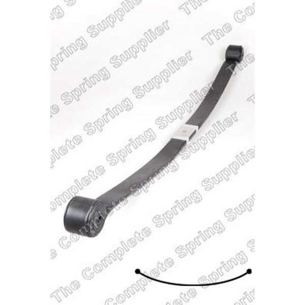 Blattfeder LESJÖFORS 5827529 Hinterachse 694/674 mm - 1 Stück