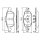 BOSCH 0 986 494 235 Bremsbelagsatz, Scheibenbremse
