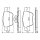 BOSCH 0 986 494 245 Bremsbelagsatz, Scheibenbremse