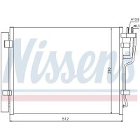 NISSENS 940007 Kondensator, Klimaanlage