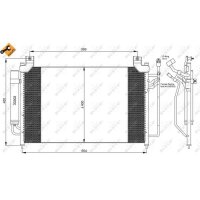 NRF 35881 Kondensator, Klimaanlage