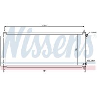 NISSENS 940051 Kondensator, Klimaanlage