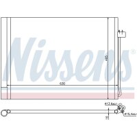 NISSENS 940058 Kondensator, Klimaanlage