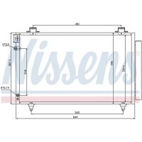 NISSENS 940081 Kondensator, Klimaanlage