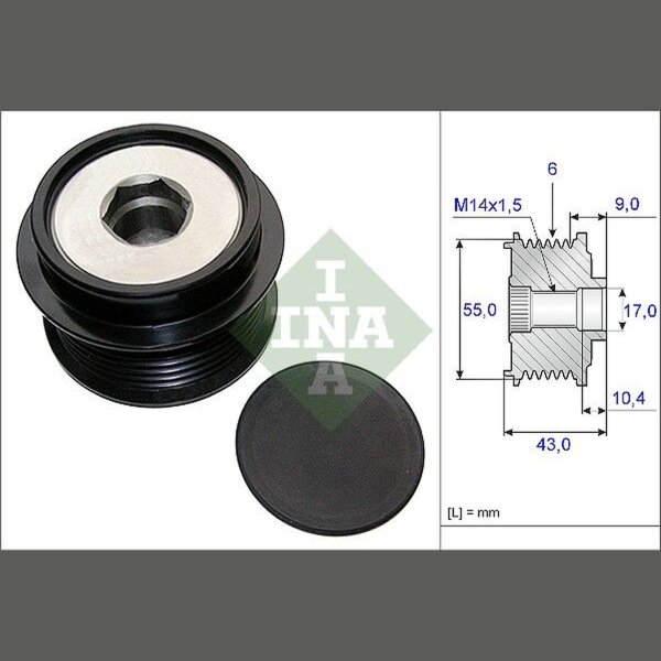 Schaeffler INA 535 0208 10 Generatorfreilauf