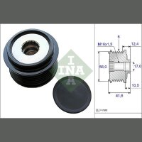 Schaeffler INA 535 0210 10 Generatorfreilauf