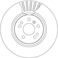 TRW DF4471S Bremsscheibe