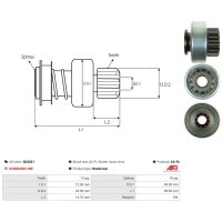 AS-PL SD2021 Freilaufgetriebe, Starter