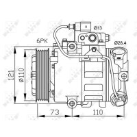 NRF 32225 Kompressor, Klimaanlage