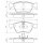 BOSCH 0 986 494 002 Bremsbelagsatz, Scheibenbremse