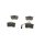 BOSCH 0 986 494 025 Bremsbelagsatz, Scheibenbremse