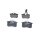 BOSCH 0 986 494 025 Bremsbelagsatz, Scheibenbremse