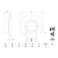 BOSCH 0 986 479 296 Bremsscheibe