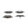 BOSCH 0 986 460 969 Bremsbelagsatz, Scheibenbremse