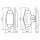 BOSCH 0 986 460 969 Bremsbelagsatz, Scheibenbremse