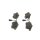 BOSCH 0 986 460 937 Bremsbelagsatz, Scheibenbremse