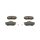 BOSCH 0 986 466 700 Bremsbelagsatz, Scheibenbremse