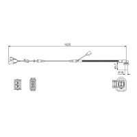 BOSCH 0 986 594 002 Sensor, Raddrehzahl