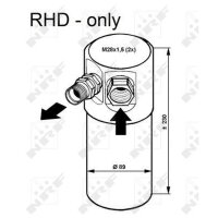 NRF 33082 Trockner, Klimaanlage
