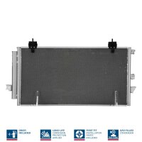 NISSENS 94741 Kondensator, Klimaanlage