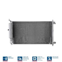 NISSENS 94621 Kondensator, Klimaanlage