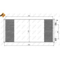 NRF 35651 Kondensator, Klimaanlage