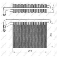NRF 36096 Verdampfer, Klimaanlage
