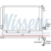 NISSENS 940108 Kondensator, Klimaanlage
