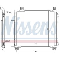 NISSENS 940136 Kondensator, Klimaanlage
