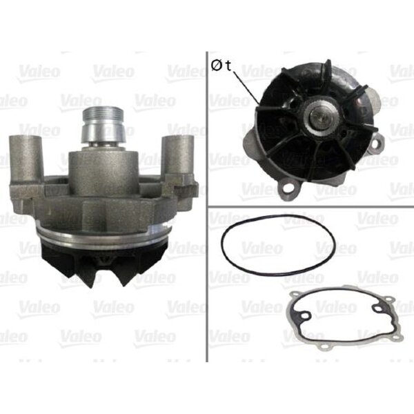 VALEO 506709 Wasserpumpe, Motorkühlung