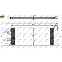 NRF 35894 Kondensator, Klimaanlage
