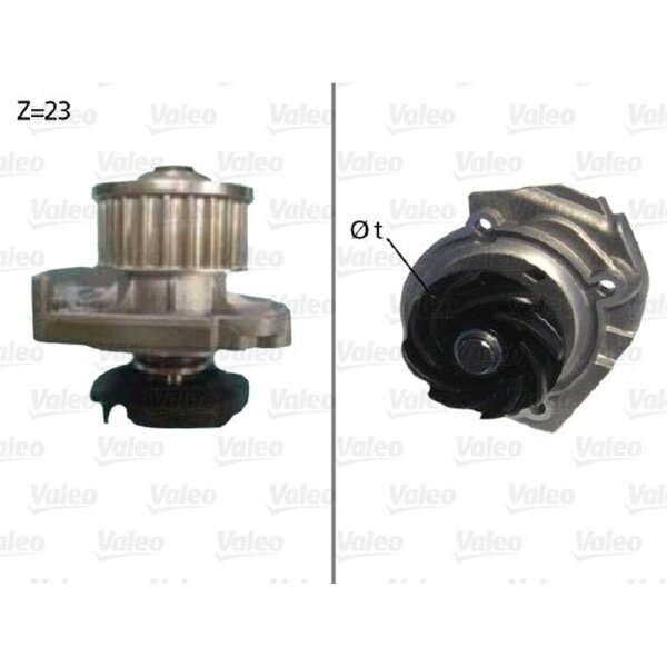 VALEO 506686 Wasserpumpe, Motorkühlung